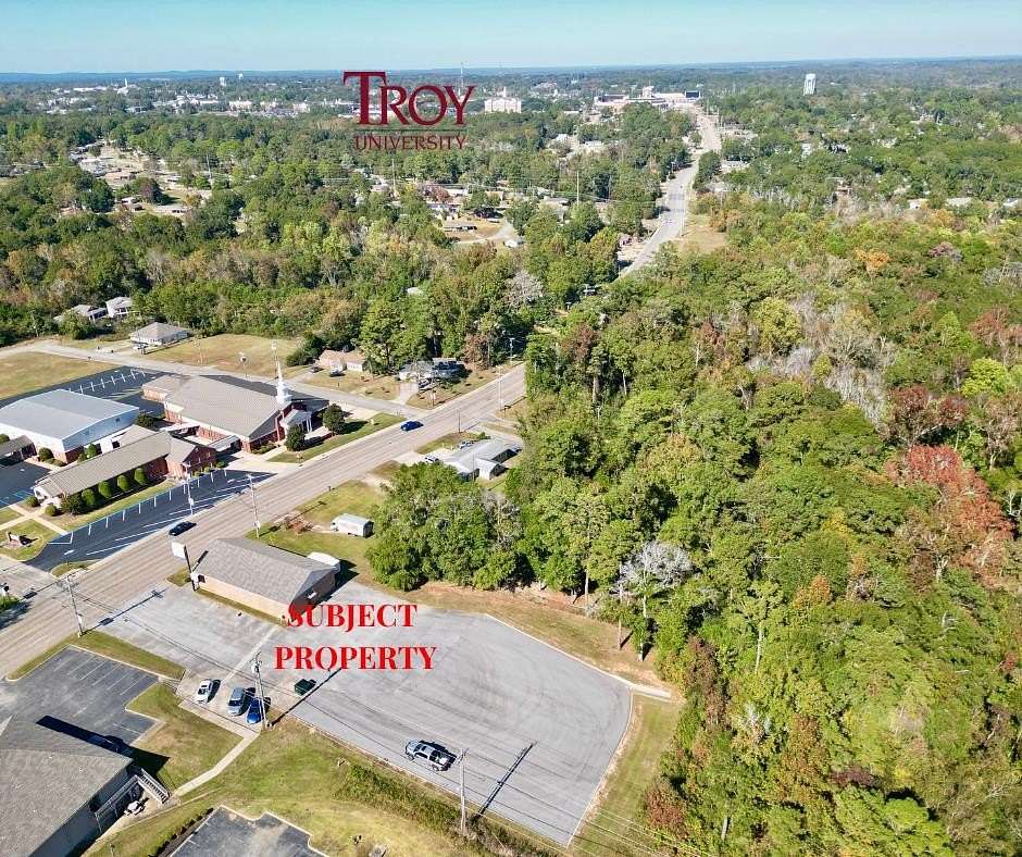 1.6 Acres of Improved Commercial Land for Sale in Troy, Alabama