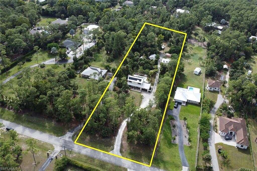 2.28 Acres of Residential Land with Home for Sale in Naples, Florida