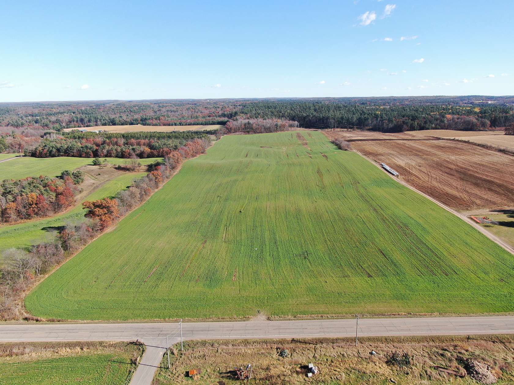 74.2 Acres of Recreational Land & Farm for Sale in Amherst Junction, Wisconsin