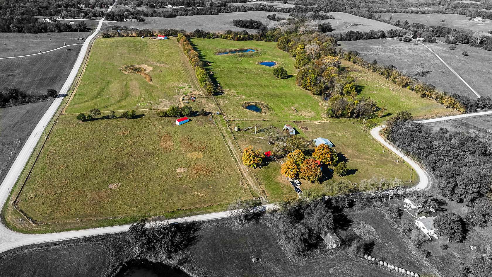 48 Acres of Land with Home for Sale in Cameron, Missouri