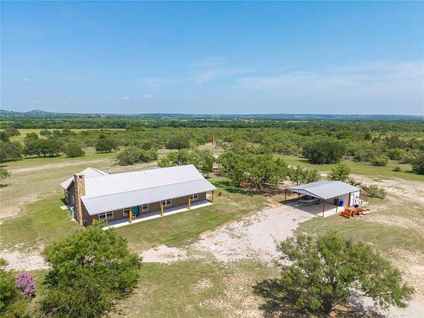 53 Acres of Land with Home for Sale in May, Texas