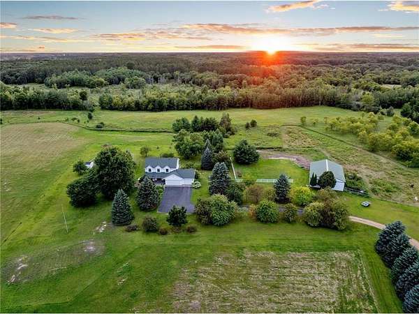 19 Acres of Land with Home for Sale in Cambridge, Minnesota