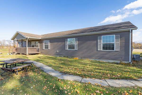 5 Acres of Residential Land with Home for Sale in Vandalia, Michigan