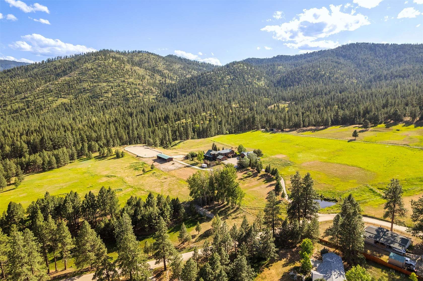 19.6 Acres of Land with Home for Sale in Darby, Montana