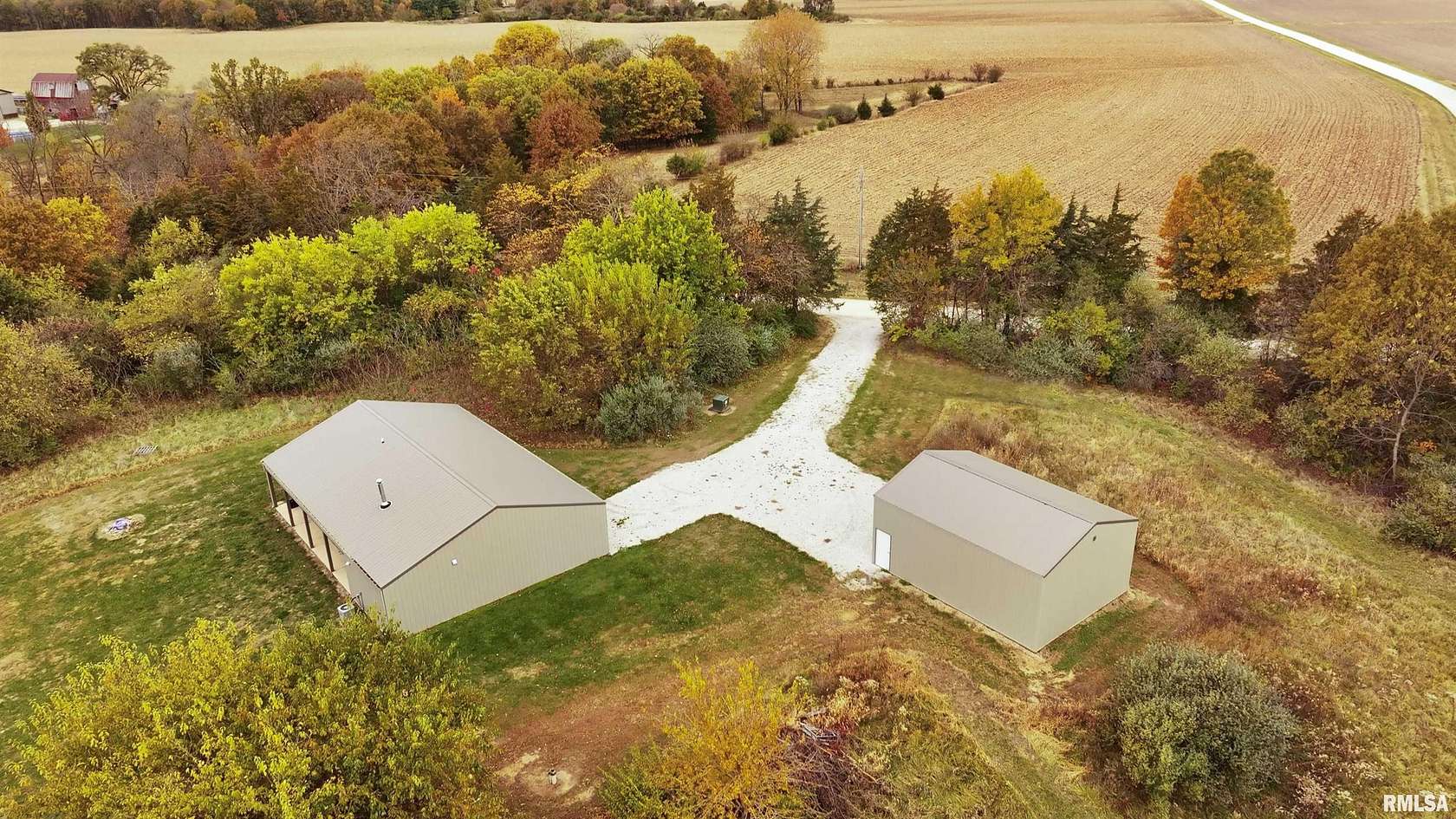 70 Acres of Land with Home for Sale in Glasford, Illinois