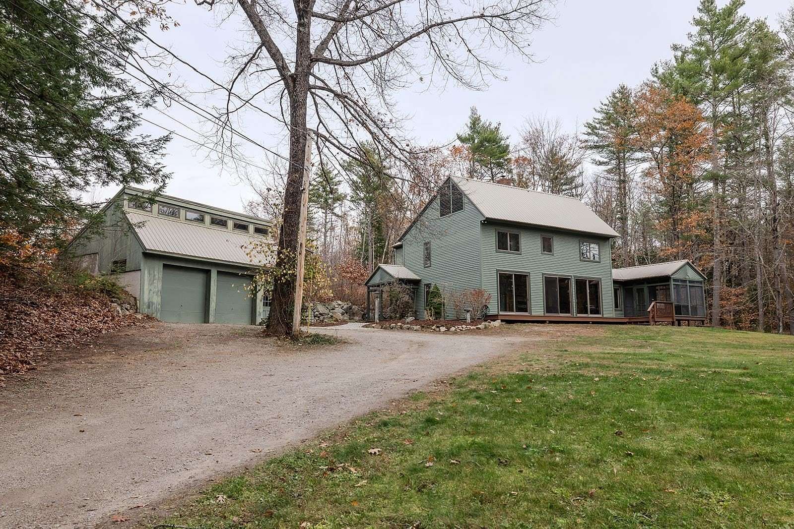 5.79 Acres of Residential Land with Home for Sale in Canterbury, New Hampshire