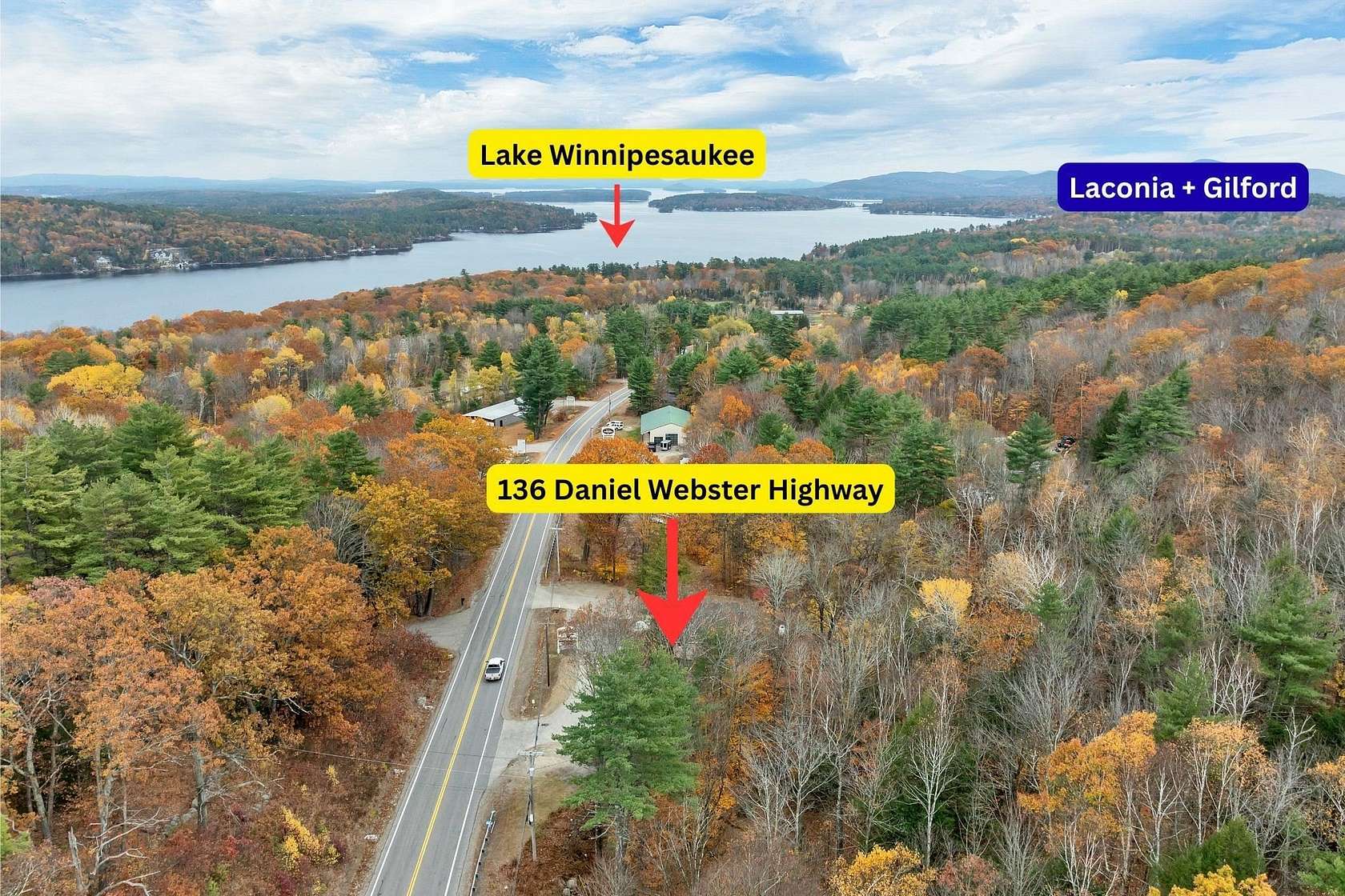 1.62 Acres of Commercial Land for Sale in Meredith, New Hampshire