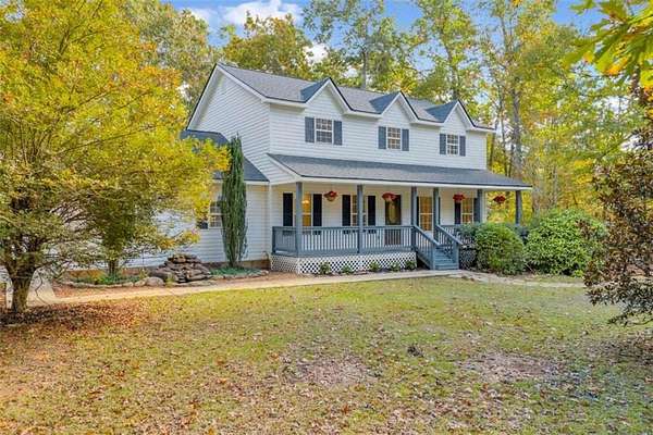 5 Acres of Residential Land with Home for Sale in Danielsville, Georgia