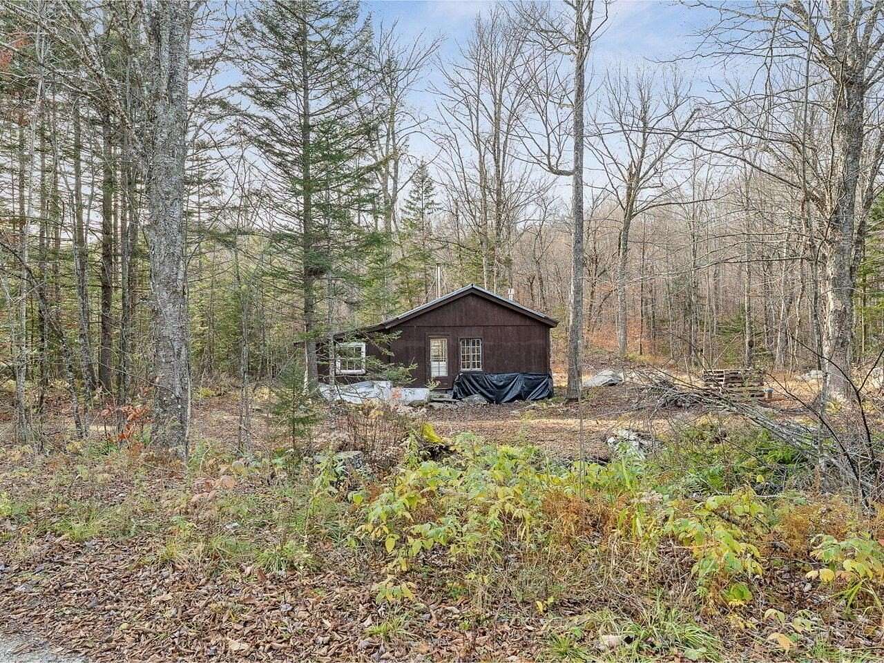 27 Acres of Recreational Land with Home for Sale in Lincoln, Vermont