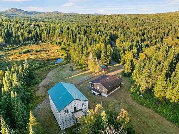 8.8 Acres of Residential Land with Home for Sale in Pittsburg, New Hampshire