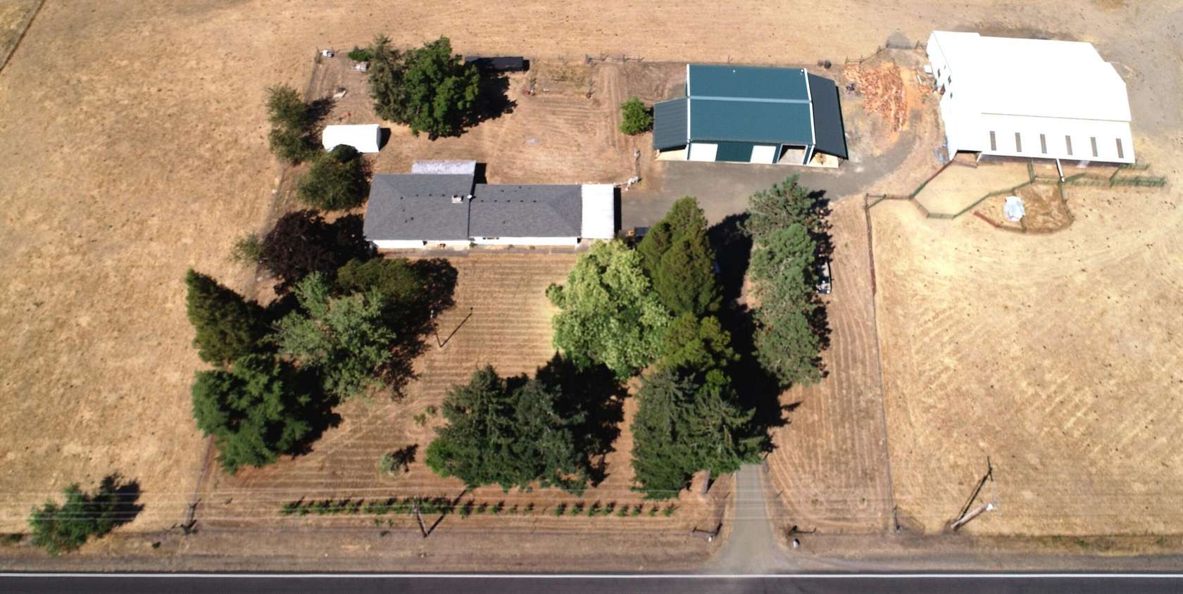115 Acres of Agricultural Land with Home for Sale in Oakland, Oregon