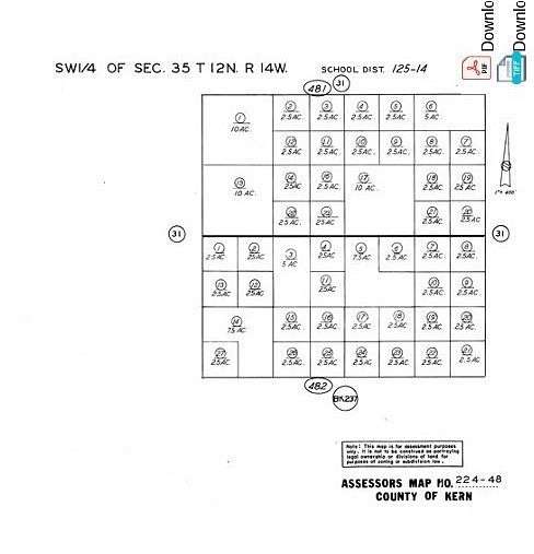 2.5 Acres of Residential Land for Sale in Tehachapi, California