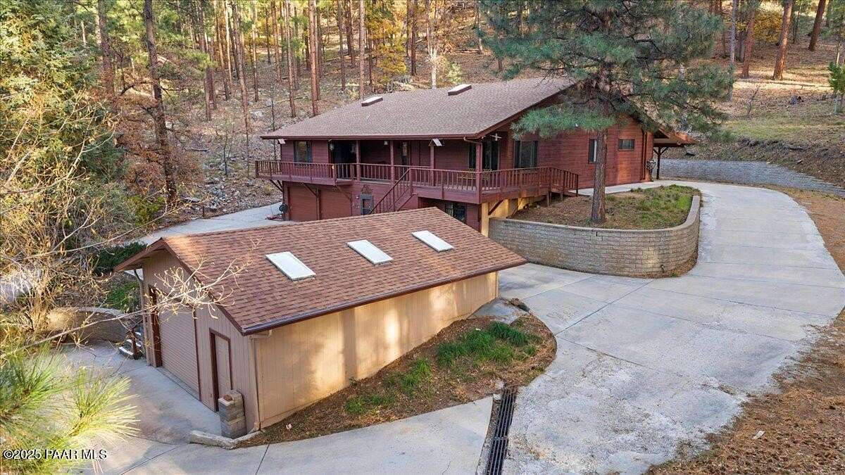 2.6 Acres of Residential Land with Home for Sale in Prescott, Arizona