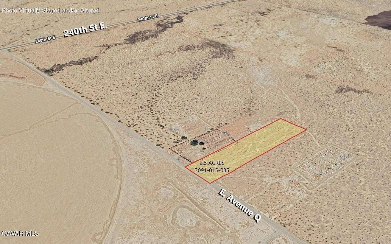 2.6 Acres of Land for Sale in Palmdale, California