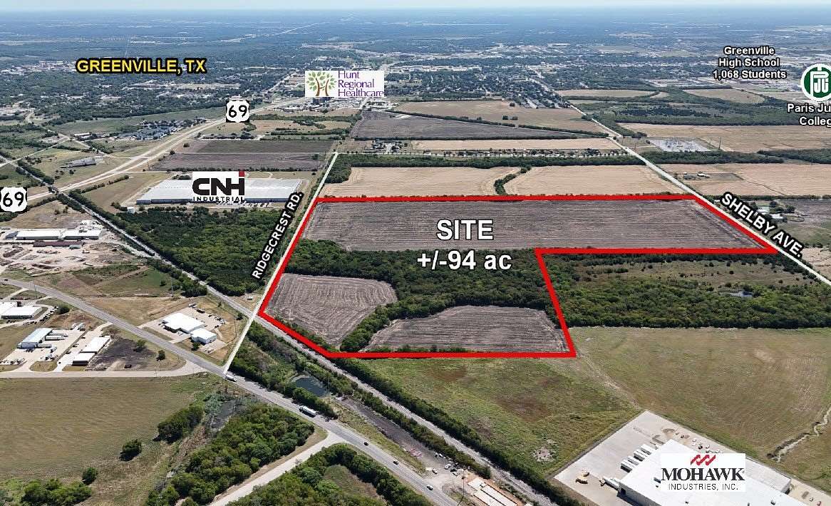 94.2 Acres of Agricultural Land for Sale in Greenville, Texas