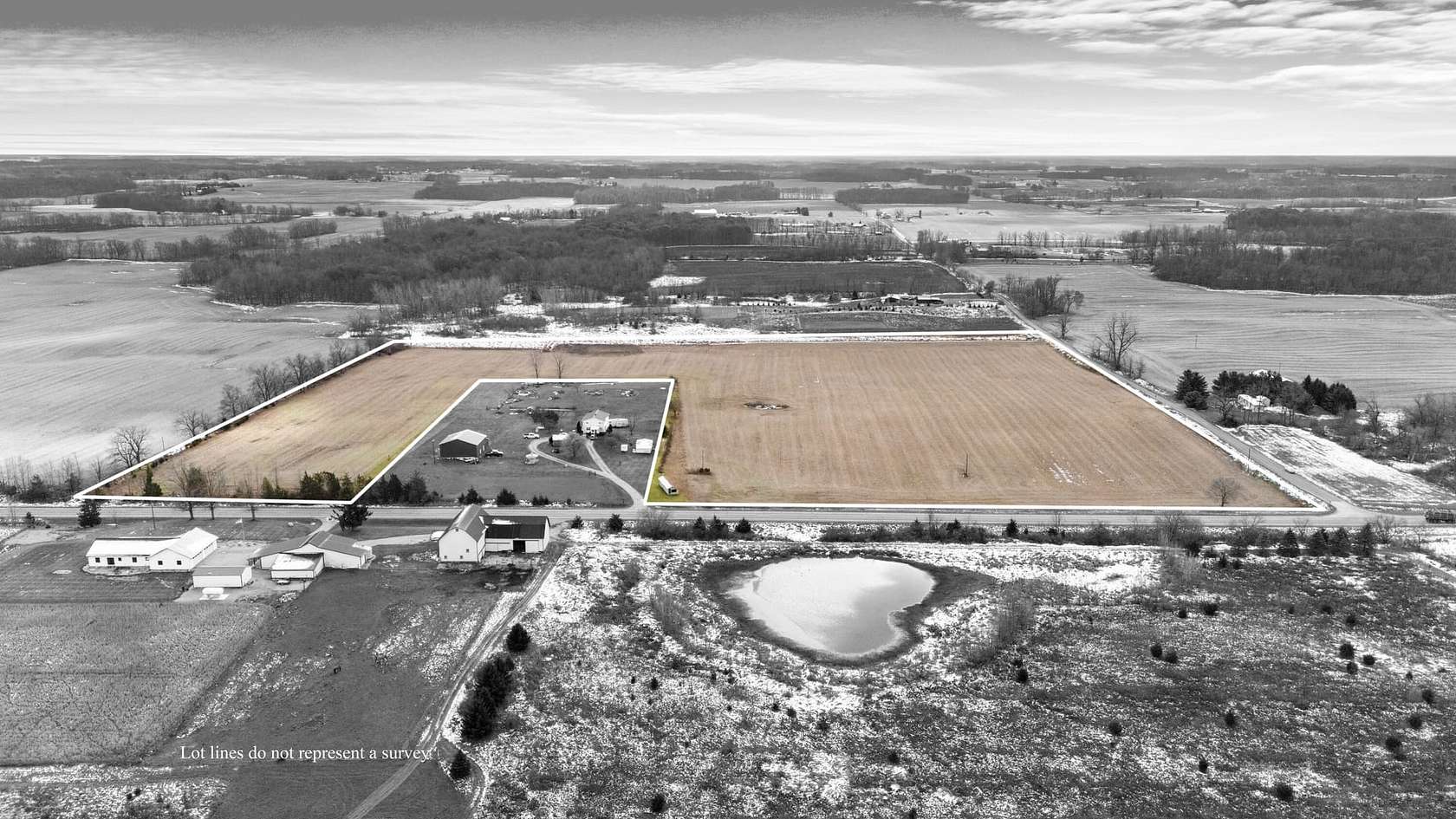 30.3 Acres of Recreational Land & Farm for Sale in Montgomery, Michigan