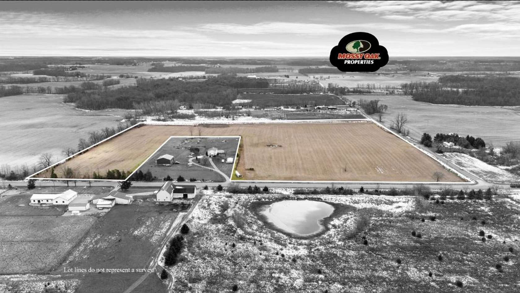 30.3 Acres of Land for Sale in Montgomery, Michigan