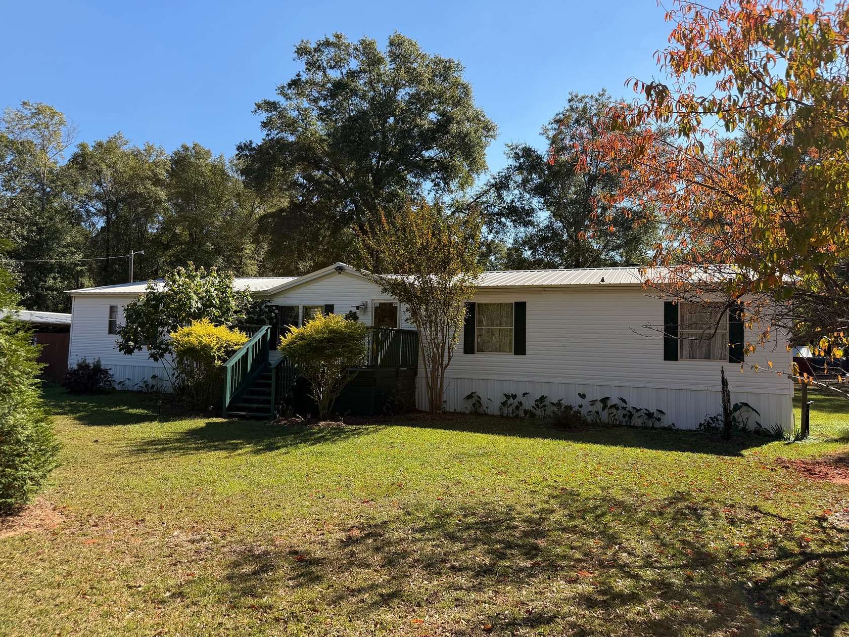 10.8 Acres of Land with Home for Sale in Coleman, Georgia