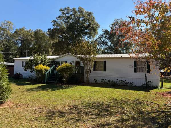 10.8 Acres of Land with Home for Sale in Coleman, Georgia