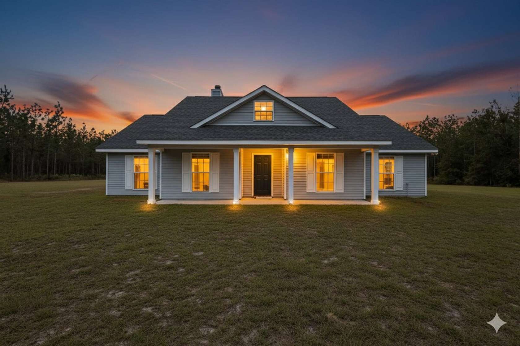 10 Acres of Recreational Land with Home for Sale in Lee, Florida