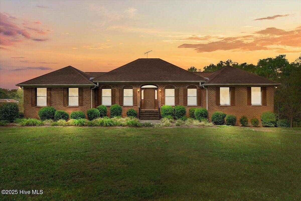 74.7 Acres of Agricultural Land with Home for Sale in Bear Creek, North Carolina