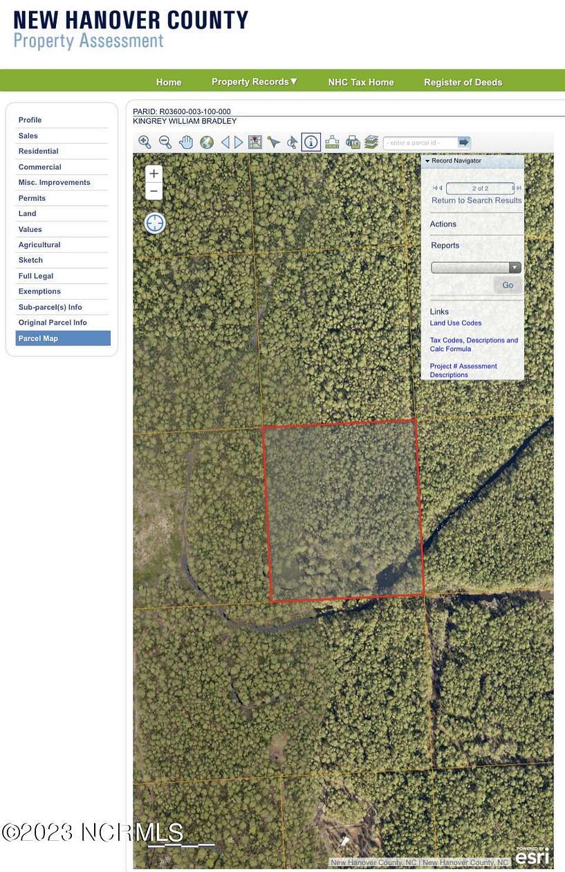 5.55 Acres of Residential Land for Sale in Wilmington, North Carolina