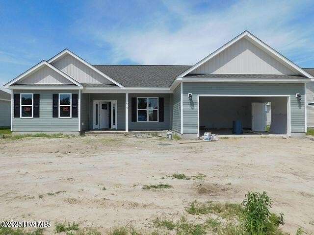 2.28 Acres of Residential Land with Home for Sale in Maysville, North Carolina