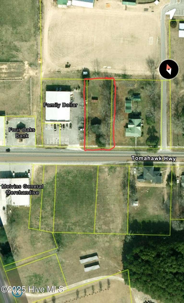 0.39 Acres of Residential Land for Sale in Harrells, North Carolina