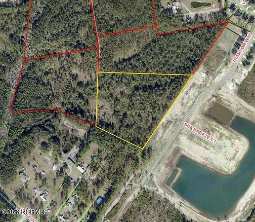 10 Acres of Residential Land for Sale in Holly Ridge, North Carolina