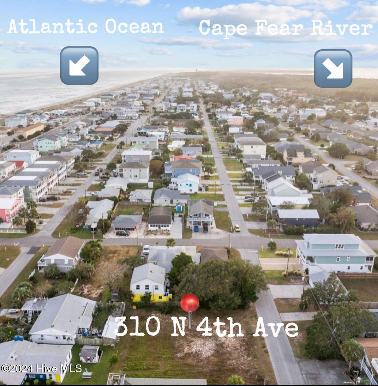 0.11 Acres of Residential Land for Sale in Kure Beach, North Carolina