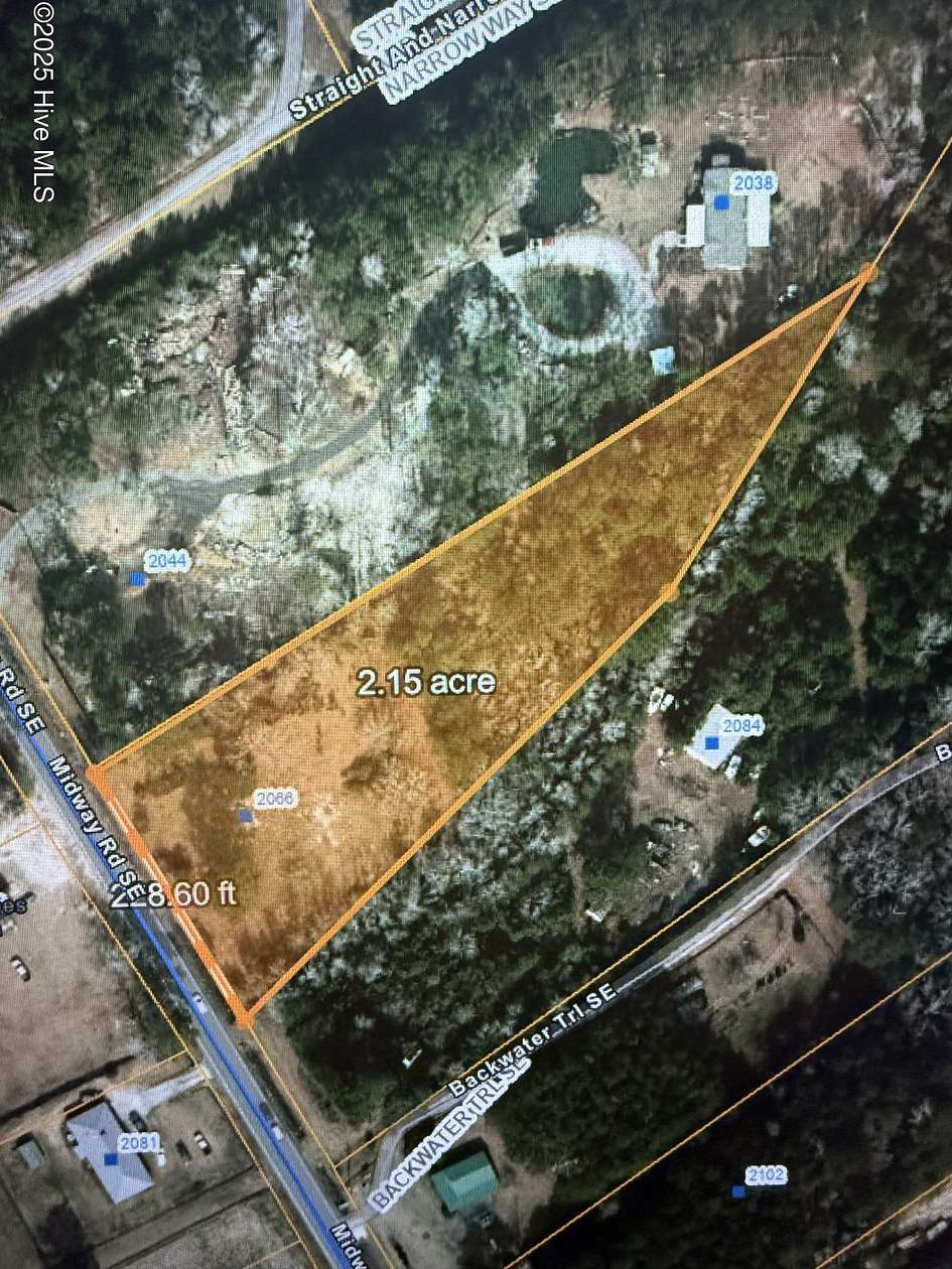 2.14 Acres of Residential Land for Sale in Bolivia, North Carolina