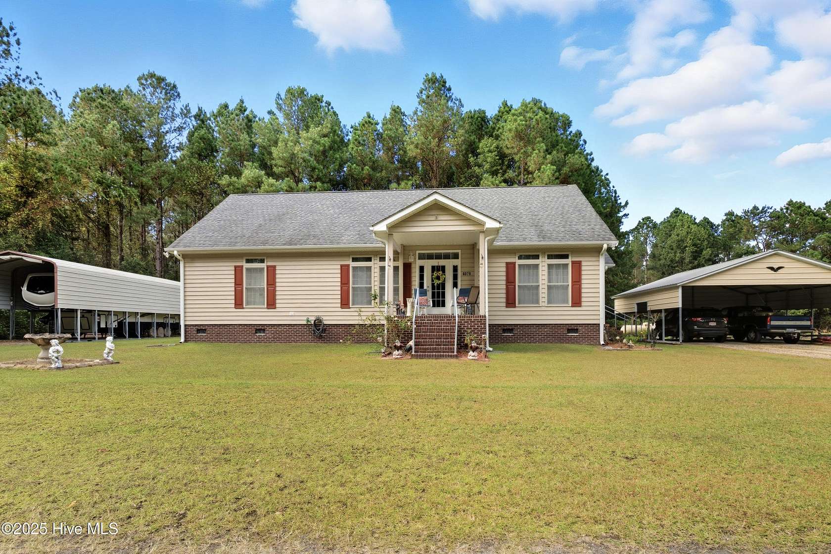 5 Acres of Residential Land with Home for Sale in Currie, North Carolina