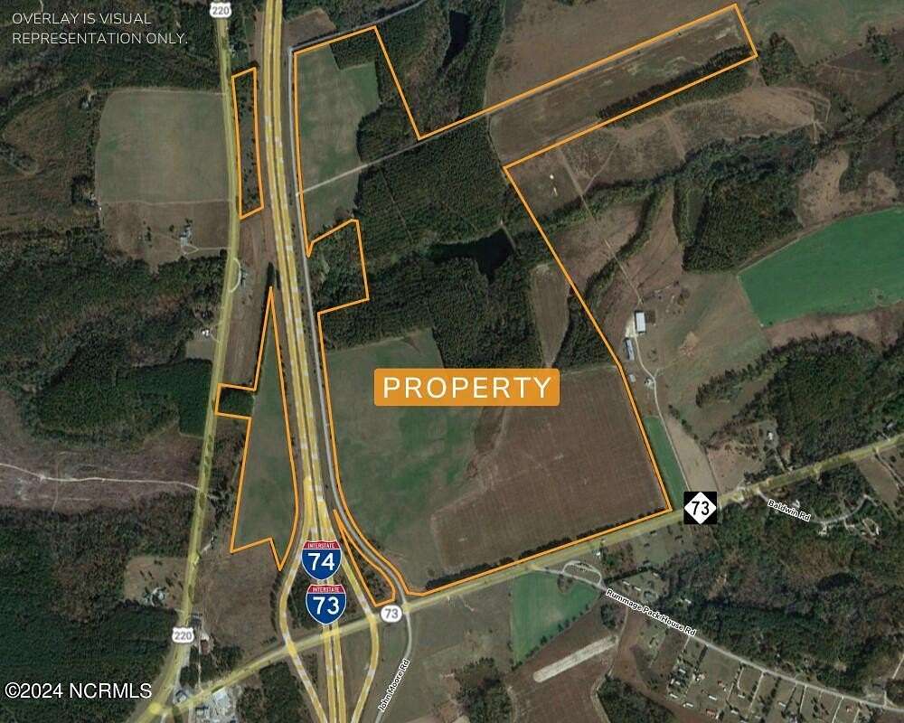 340 Acres of Recreational Land & Farm for Sale in Ellerbe, North Carolina