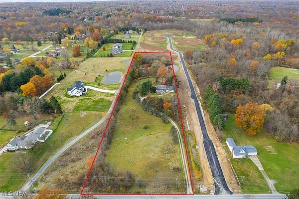 5.79 Acres of Residential Land with Home for Auction in North Royalton, Ohio