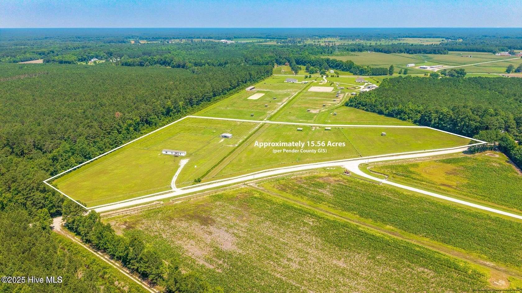 5 Acres of Land with Home for Sale in Burgaw, North Carolina