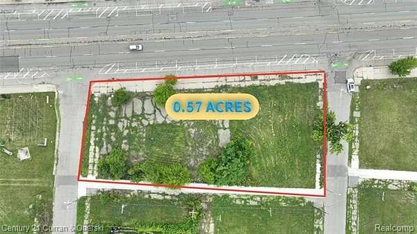 0.57 Acres of Commercial Land for Sale in Detroit, Michigan