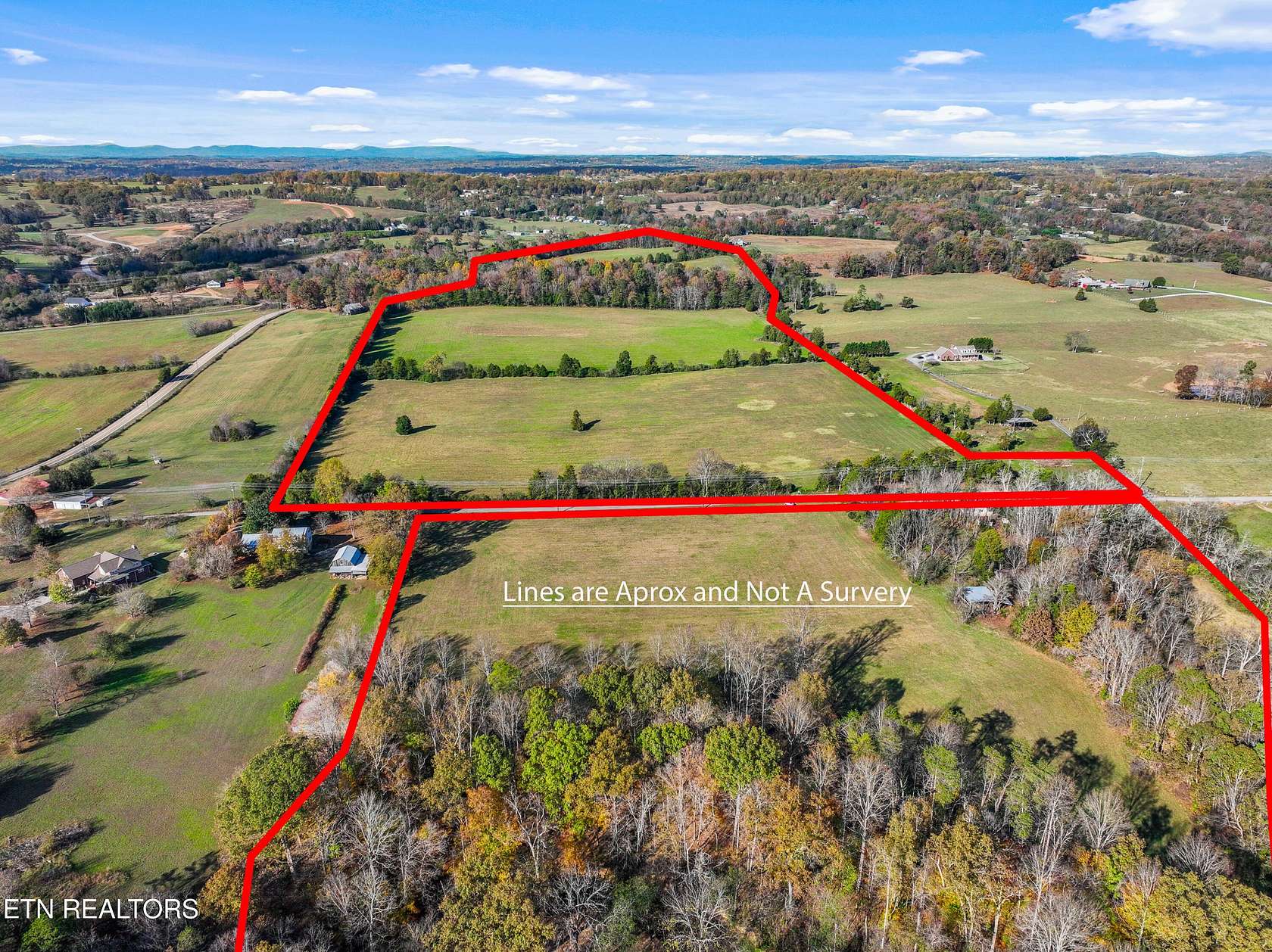 17.7 Acres of Agricultural Land for Sale in Maryville, Tennessee