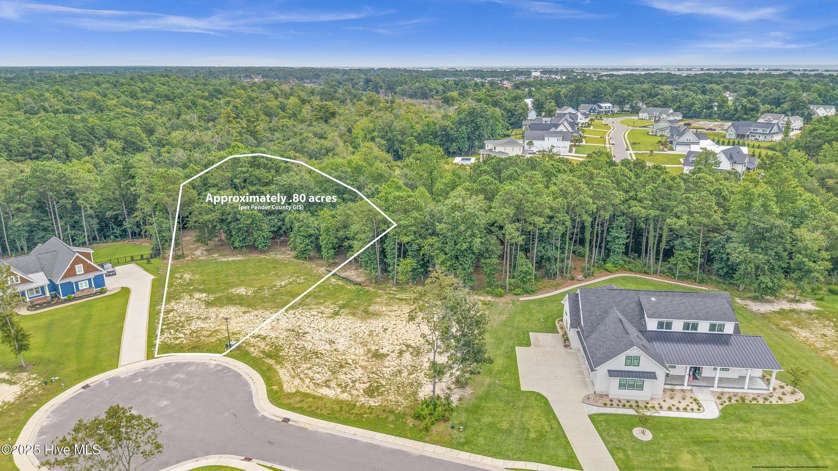 0.8 Acres of Residential Land for Sale in Hampstead, North Carolina