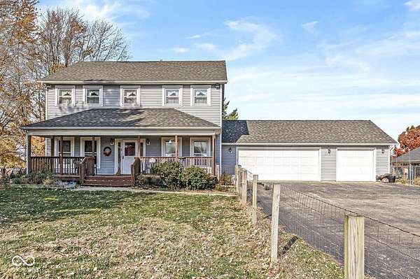 10 Acres of Land with Home for Sale in Noblesville, Indiana