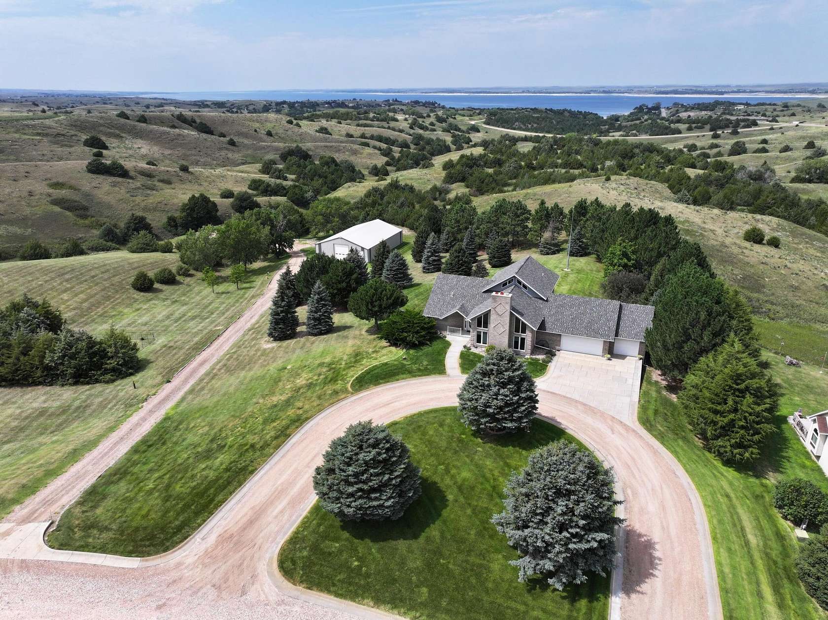6 Acres of Land with Home for Sale in Ogallala, Nebraska