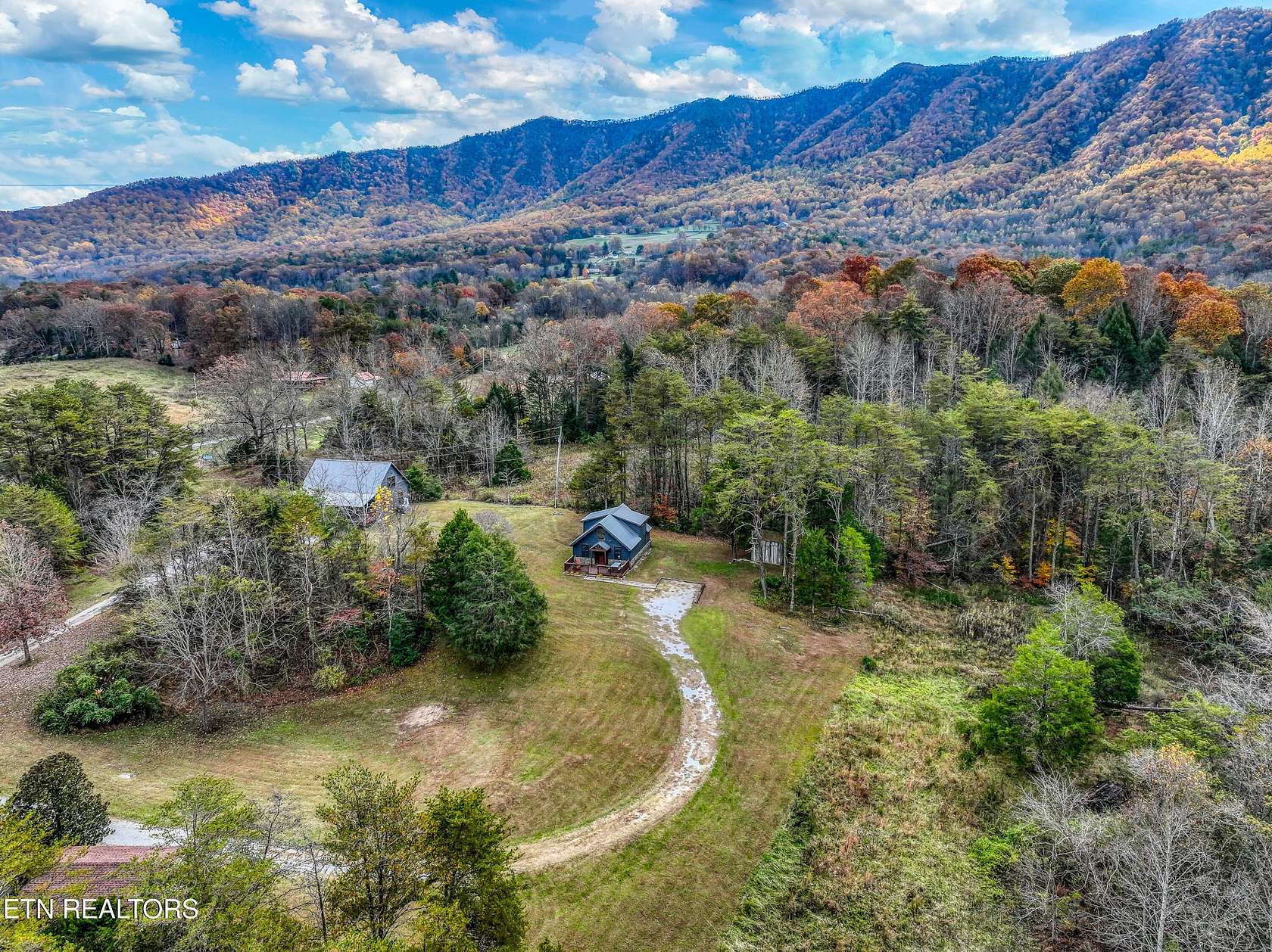 1.84 Acres of Residential Land with Home for Sale in Townsend, Tennessee