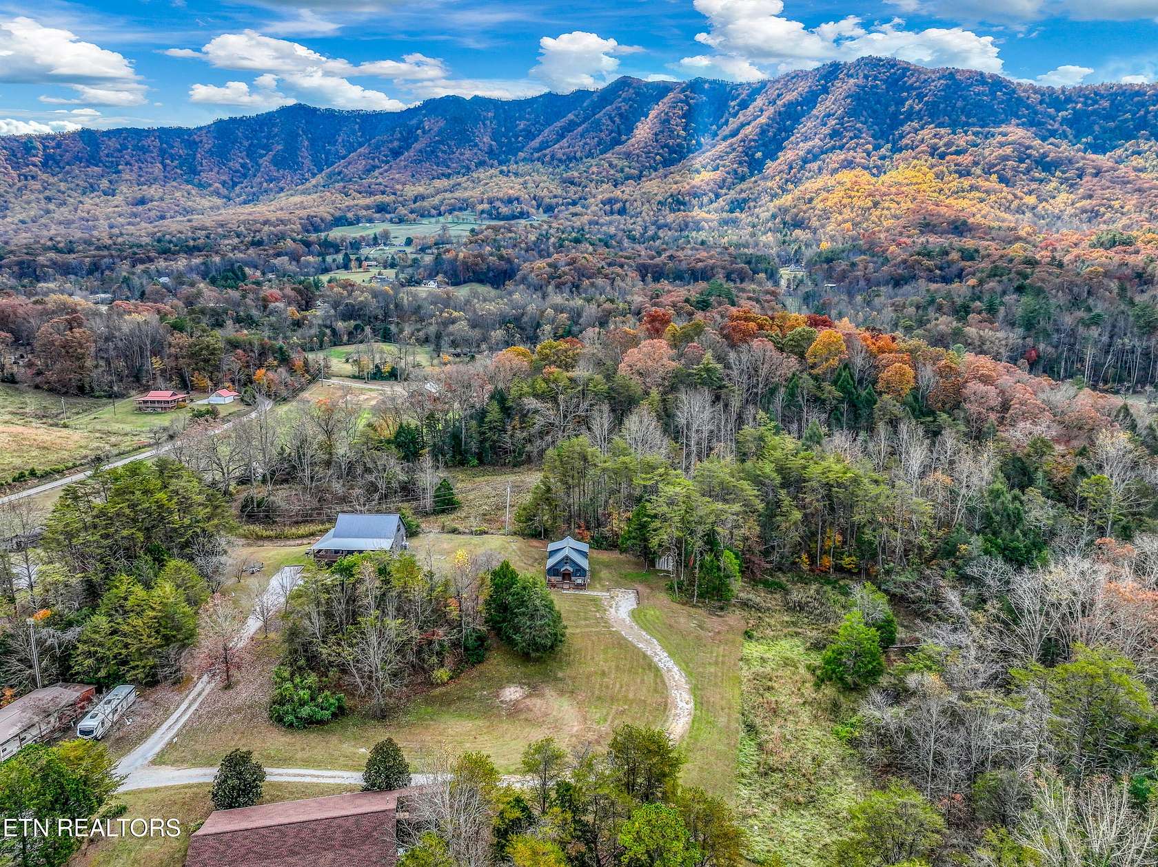 1.84 Acres of Land with Home for Sale in Townsend, Tennessee