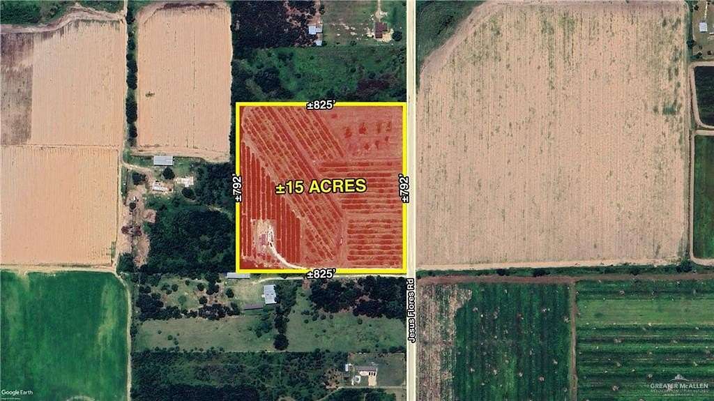 14.6 Acres of Land for Sale in Monte Alto, Texas