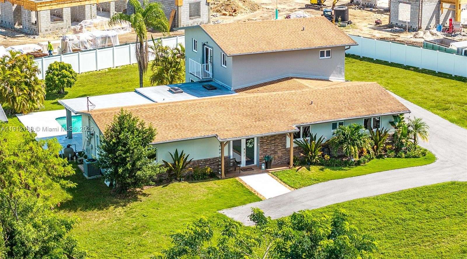 2.38 Acres of Residential Land with Home for Lease in Miami, Florida