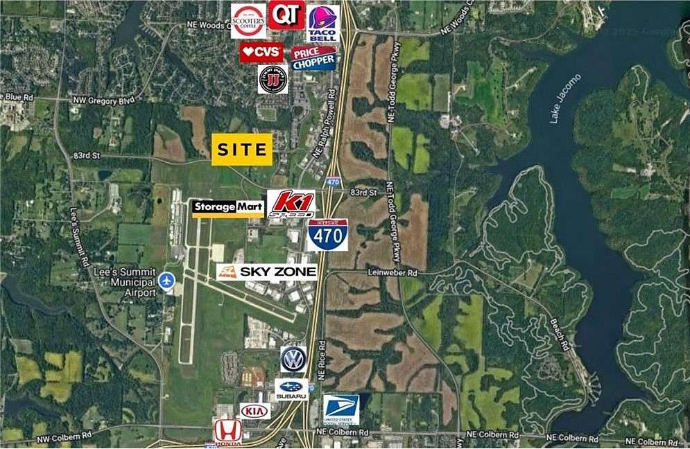 10.2 Acres of Land for Sale in Lee's Summit, Missouri