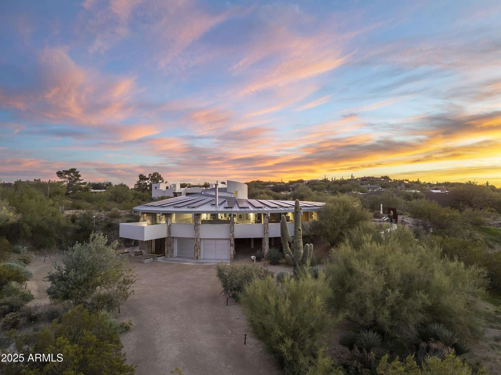 2 Acres of Land with Home for Sale in Carefree, Arizona