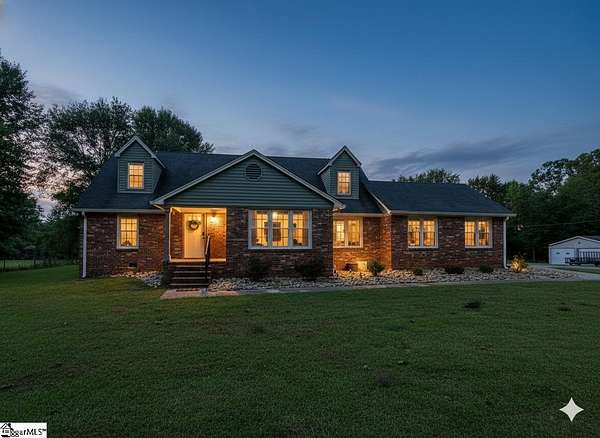 9.39 Acres of Land with Home for Sale in Fountain Inn, South Carolina
