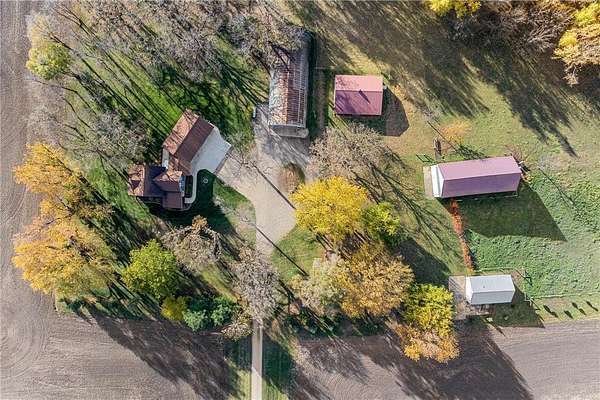 9.13 Acres of Residential Land with Home for Sale in Riceland Township, Minnesota