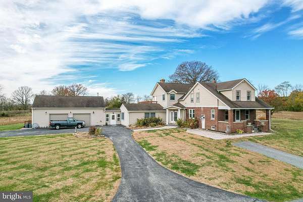 35.9 Acres of Agricultural Land with Home for Sale in Taneytown, Maryland
