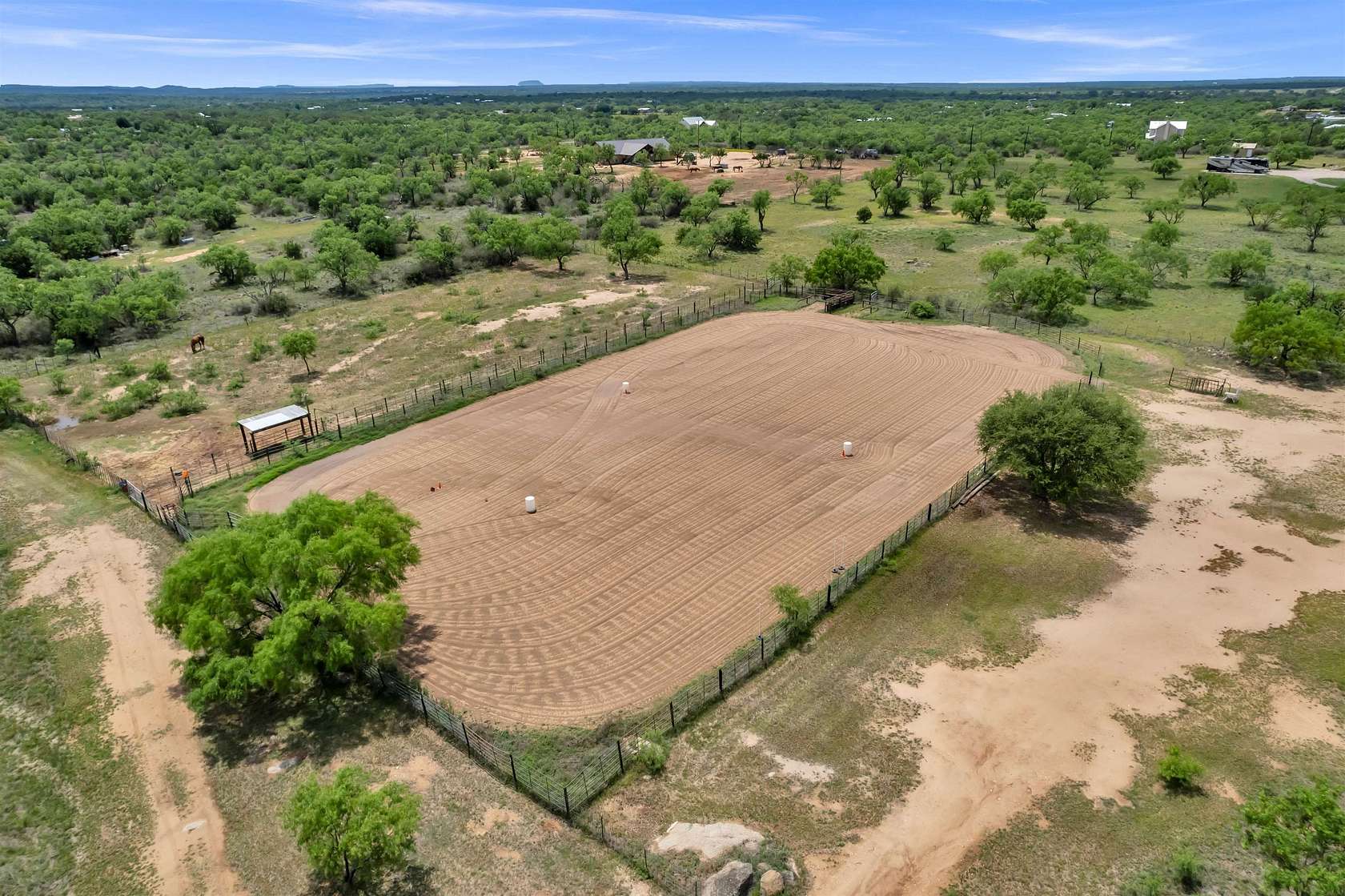 15.2 Acres of Land with Home for Sale in Llano, Texas